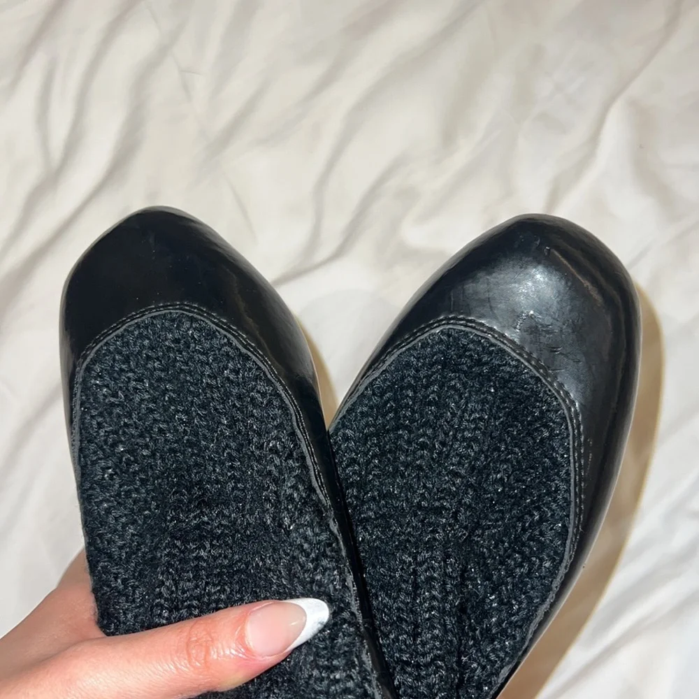 STELLA MCCARTNEY x ADIDAS Adhara Knit Over the Knee High Ballet Flat Boots 6